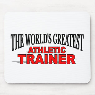 The World's Greatest Athletic Trainer Mouse Mat