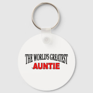 The World's Greatest Auntie Key Ring