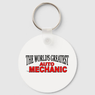 The World's Greatest Auto Mechanic Key Ring
