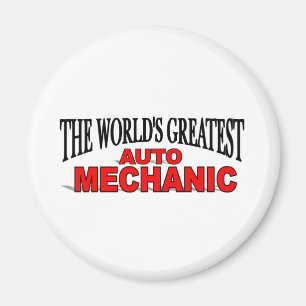 The World's Greatest Auto Mechanic Magnet