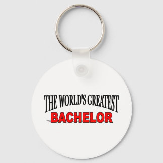 The World's Greatest Bachelor Key Ring