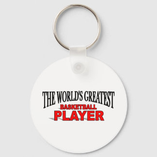 The World's Greatest Basketball Player Key Ring