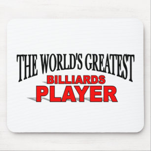The World's Greatest Billards Player Mouse Mat
