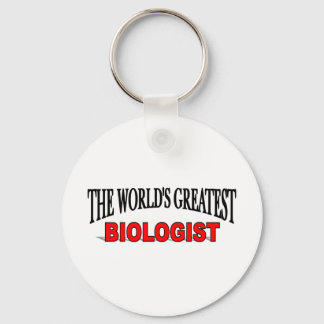 The World's Greatest Biologist Key Ring
