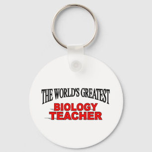The World's Greatest Biology Teacher Key Ring