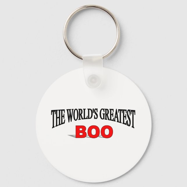The World's Greatest Boo Key Ring (Front)