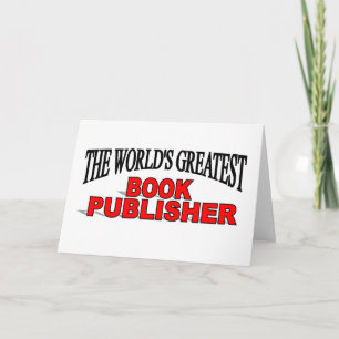 The World's Greatest Book Publisher Card