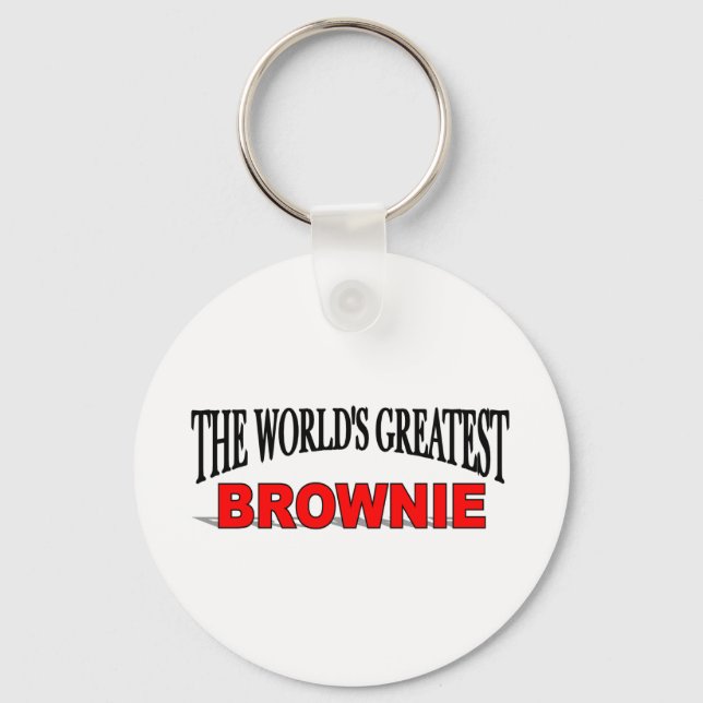 The World's Greatest Brownie Key Ring (Front)