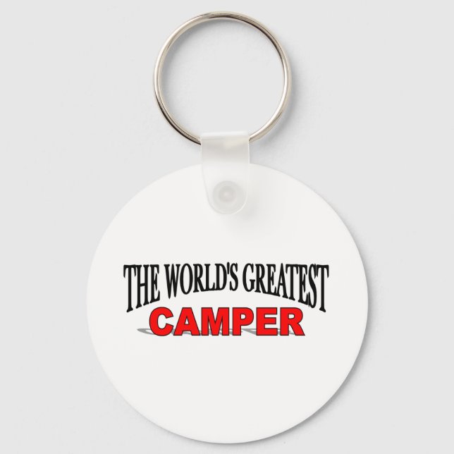 The World's Greatest Camper Key Ring (Front)