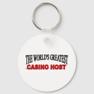 The World's Greatest Casino Host Key Ring