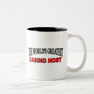 The World's Greatest Casino Host Two-Tone Coffee Mug