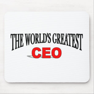 The World's Greatest CEO Mouse Mat