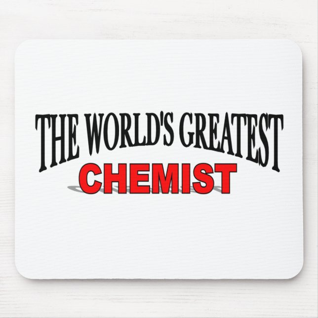 The World's Greatest Chemist Mouse Mat (Front)