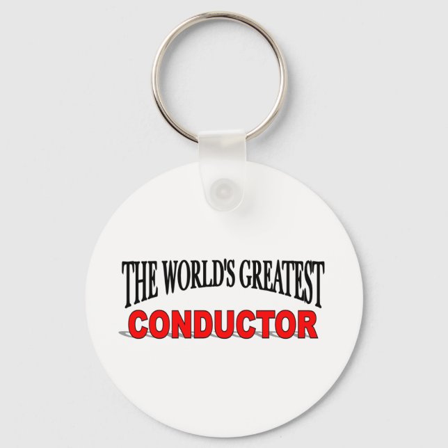 The World's Greatest Conductor Key Ring (Front)