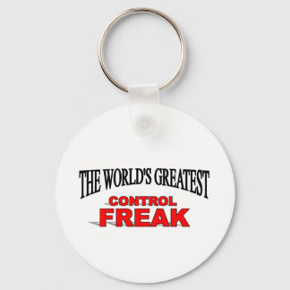 The World's Greatest Control Freak Key Ring