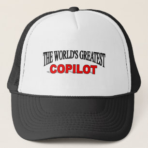 The World's Greatest Copilot Trucker Hat