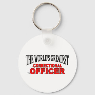 The World's Greatest Correctional Officer Key Ring