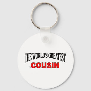 The World's Greatest Cousin Key Ring