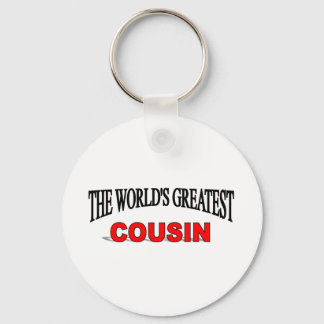 The World's Greatest Cousin Key Ring