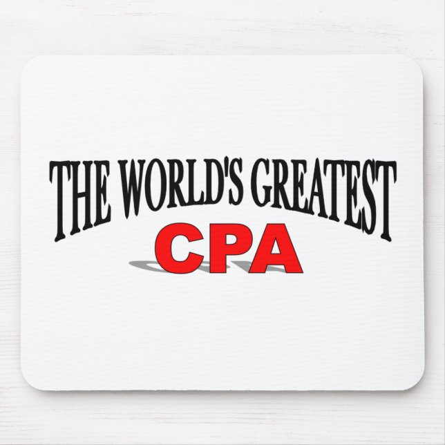 The World's Greatest CPA Mouse Mat (Front)