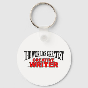 The World's Greatest Creative Writer Key Ring