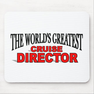 The World's Greatest Cruise Director Mouse Mat