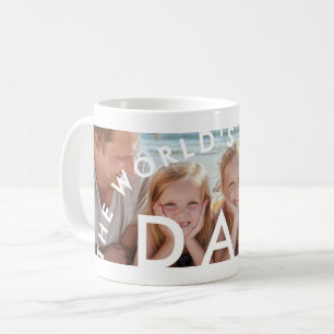THE WORLD'S GREATEST DAD PHOTO FATHER'S DAY COFFEE MUG