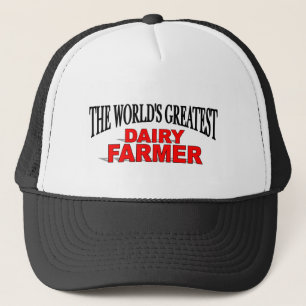 The World's Greatest Dairy Farmer Trucker Hat