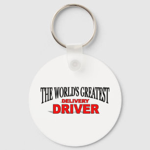 The World's Greatest Delivery Driver Key Ring
