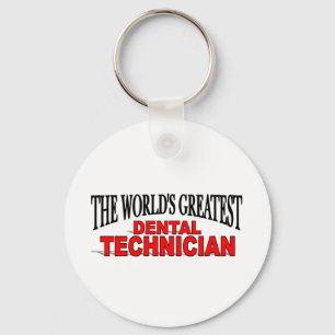 The World's Greatest Dental Technician Key Ring