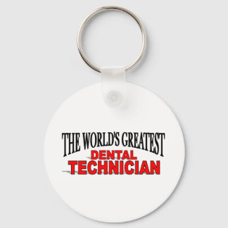 The World's Greatest Dental Technician Key Ring