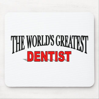 The World's Greatest Dentist Mouse Mat