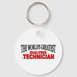 The World's Greatest Dialysis Technician Key Ring