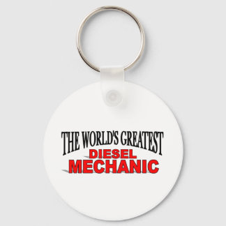 The World's Greatest Diesel Mechanic Key Ring