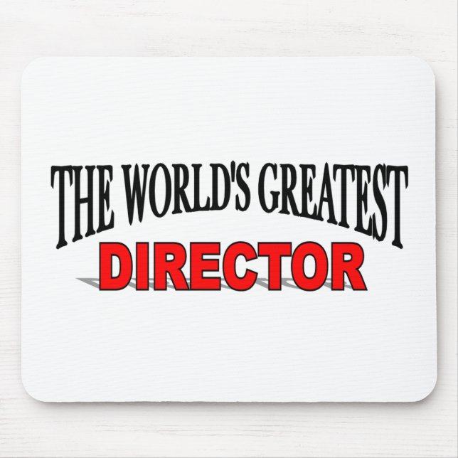 The World's Greatest Director Mouse Mat (Front)