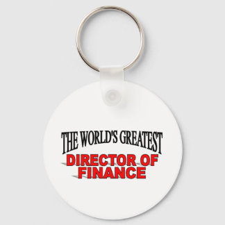 The World's Greatest Director of Finance Key Ring