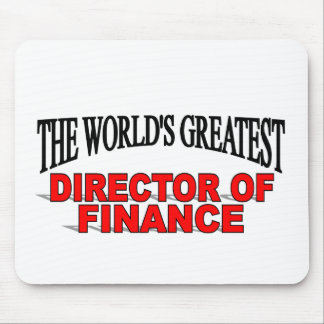 The World's Greatest Director of Finance Mouse Mat