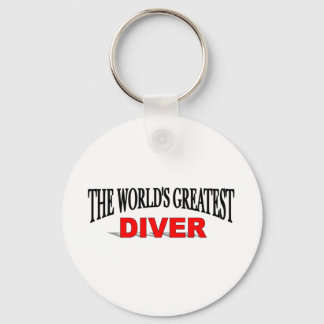 The World's Greatest Diver Key Ring