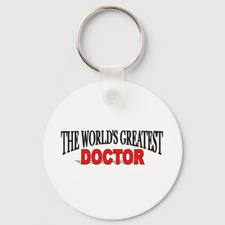 The World's Greatest Doctor Key Ring