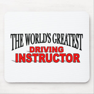 The World's Greatest Driving Instructor Mouse Mat