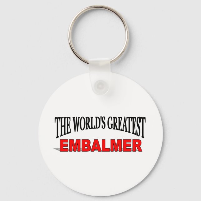The World's Greatest Embalmer Key Ring (Front)