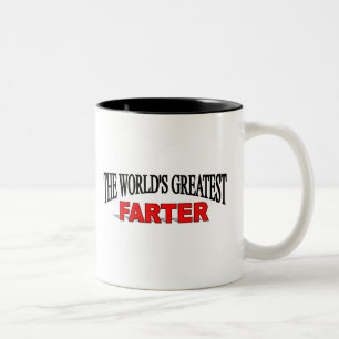 The World's Greatest Farter Two-Tone Coffee Mug