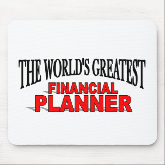 The World's Greatest Financial Planner Mouse Mat