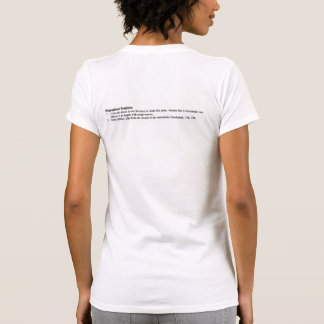 the world's greatest footnote T-Shirt