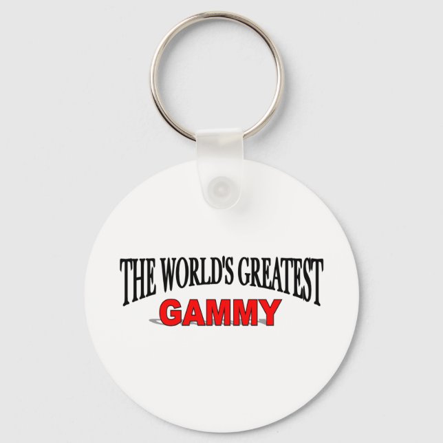The World's Greatest Gammy Key Ring (Front)