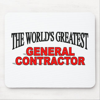The World's Greatest General Contractor Mouse Mat