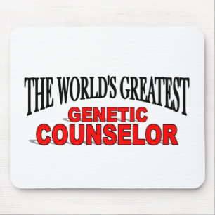 The World's Greatest Genetic Counsellor Mouse Mat