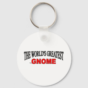 The World's Greatest Gnome Key Ring