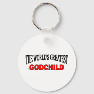 The World's Greatest God Child Key Ring