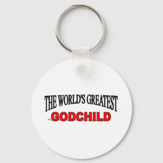 The World's Greatest God Child Key Ring